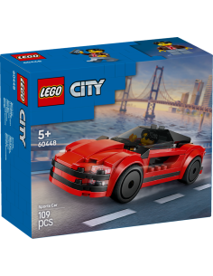 GIOCATTOLO PUBBLICIZZATO: vendita online CITY 60448 AUTO SPORTIVA ROSSA in offerta