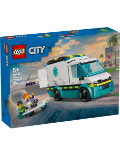 GIOCATTOLO PUBBLICIZZATO: vendita online LEGO CITY AMBULANZA DI EMERGENZA in offerta