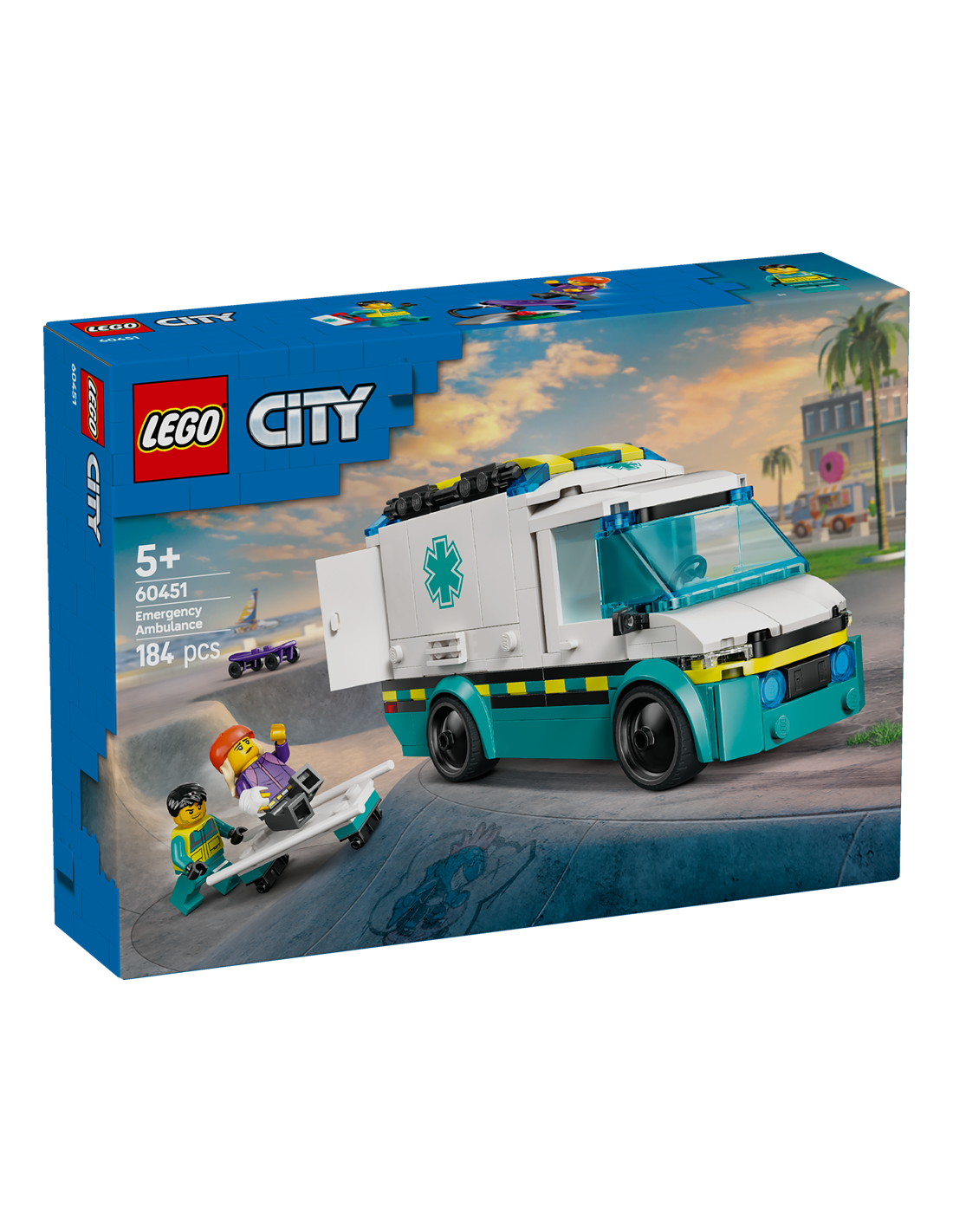 GIOCATTOLO PUBBLICIZZATO: vendita online LEGO CITY AMBULANZA DI EMERGENZA in offerta