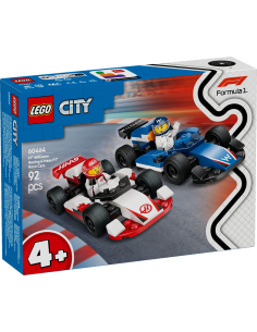 GIOCATTOLO PUBBLICIZZATO: vendita online CITY 60464 MONOPOSTO WILLIAMS RACING E HAAS F1 in offerta