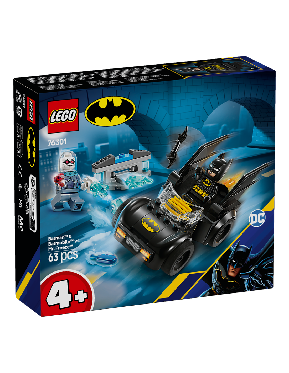 GIOCATTOLO PUBBLICIZZATO: vendita online LEGO BATMAN , BATMAN E BATMOBILE CONTRO MR.FREEZE in offerta