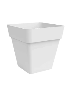 ARKE'VASO QUADRO 40CM BIANCO