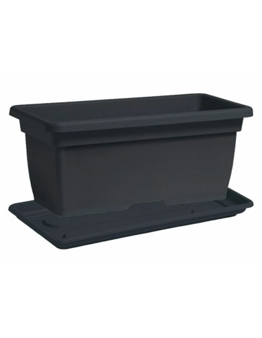 ARKE'CASSETTONE 80CM ANTRACITE CON SOTTOCASSETTA