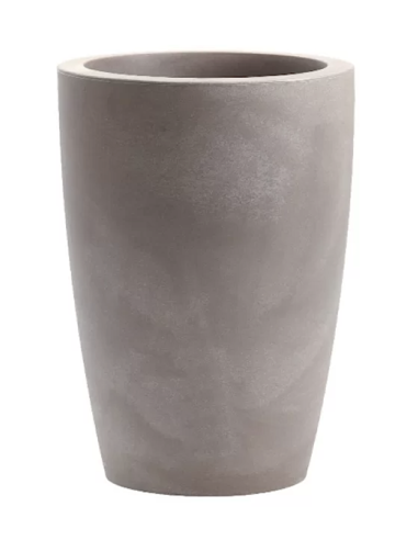 VASI E SOTTO VASI: vendita online TYLUS VASO MATT CENERE 30CM H40CM in offerta