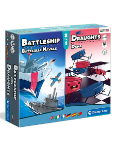 GIOCO 2IN1 16576 BATTAGLIA NAVALE / DAMA