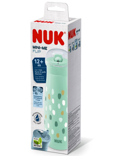 Nuk Mini-Me Flip tazza 12m+ Verde - Praticità per i più piccoli | Shopincasa