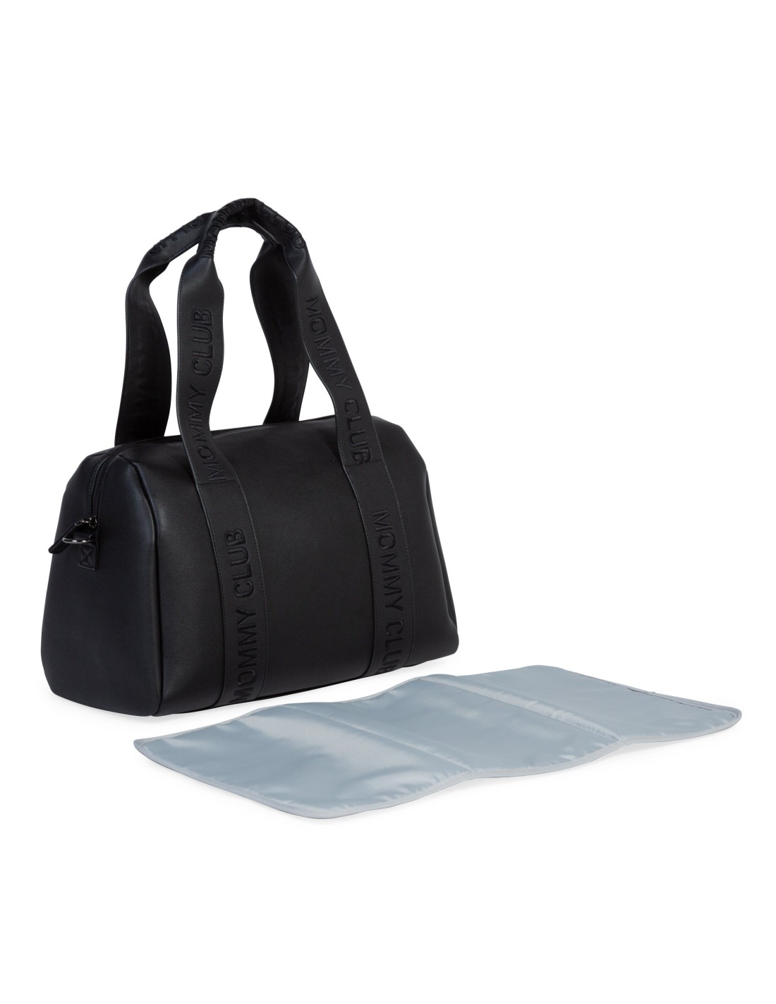 PRIMA INFANZIA: vendita online Borsa nursery Mommy Club - Signature - Pelle vegana - Nera in offerta