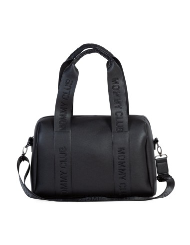 PRIMA INFANZIA: vendita online Borsa nursery Mommy Club - Signature - Pelle vegana - Nera in offerta