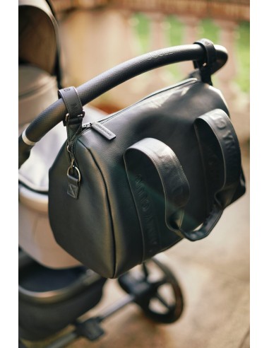PRIMA INFANZIA: vendita online Borsa nursery Mommy Club - Signature - Pelle vegana - Nera in offerta