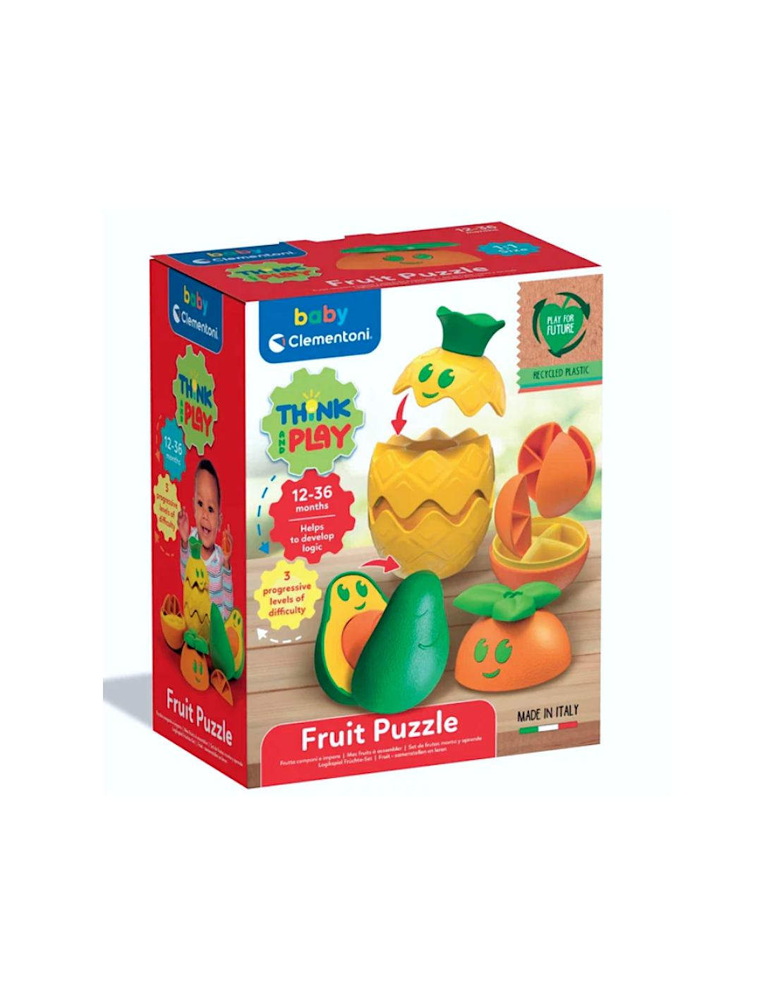 INFANZIA: vendita online CLEMENTONI BABY FRUTTA COMPONI E IMPARA in offerta