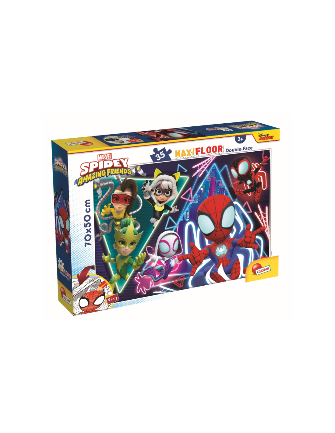 GIOCHI DI SOCIETA'E PUZZLE: vendita online SPIDEY MAXIPUZZLE 35PZ, GIOCO EDUCATIVO PER BAMBINI, SPIDERMAN, ALTA QUALITÀ in of...
