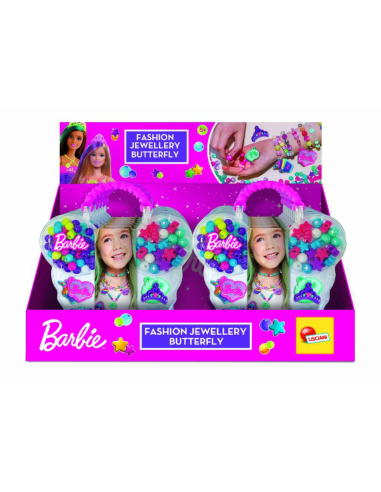 GIOCATTOLO PUBBLICIZZATO: vendita online BARBIE 99368 FASHION JEWELLERY FARFALLA in offerta