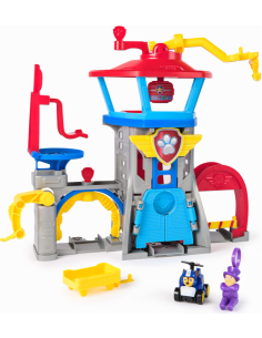 GIOCATTOLO PUBBLICIZZATO: vendita online Paw Patrol Pup Squad Playset “Adventure Bay Airport” – Air Rescue da 30 cm in offerta 2