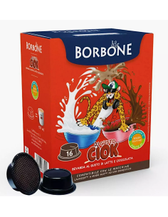 CAFFE': vendita online 16 Capsule DJGusto Ciock Caffè Borbone Compatibili Lavazza A Modo Mio in offerta