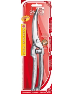 TRINCIAPOLLO GAZZELLA IN ACCIAIO INOX 24CM DE LUCA su Shop in Casa