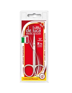 FORBICI PER MANICURE 3'1/2 CURVE DE LUCA su Shop in Casa