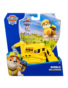 GIOCATTOLO PUBBLICIZZATO: vendita online Paw Patrol Rubble Bulldozer Monster Truck – Veicolo con Figura e Ruote funzionanti i...