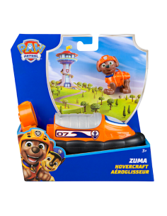 GIOCATTOLO PUBBLICIZZATO: vendita online Paw Patrol Zuma Hovercraft Eco-Friendly con Figura – Veicolo da 13 cm in offerta