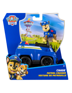 GIOCATTOLO PUBBLICIZZATO: vendita online Paw Patrol Chase Patrol Cruiser – Veicolo Eco-Friendly con Figura 3+ Anni in offerta