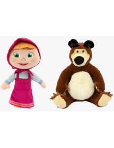 MASHA E ORSO MHA04000 PELUCHE 20CM ASSORTITO