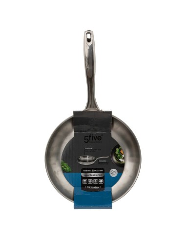 PENTOLE INDUZIONE: vendita online Padella 24 cm inox induzione, antiaderente, acciaio resistente, adatta per cucina a gas e i...