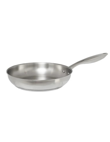 PENTOLE INDUZIONE: vendita online Padella 24 cm inox induzione, antiaderente, acciaio resistente, adatta per cucina a gas e i...