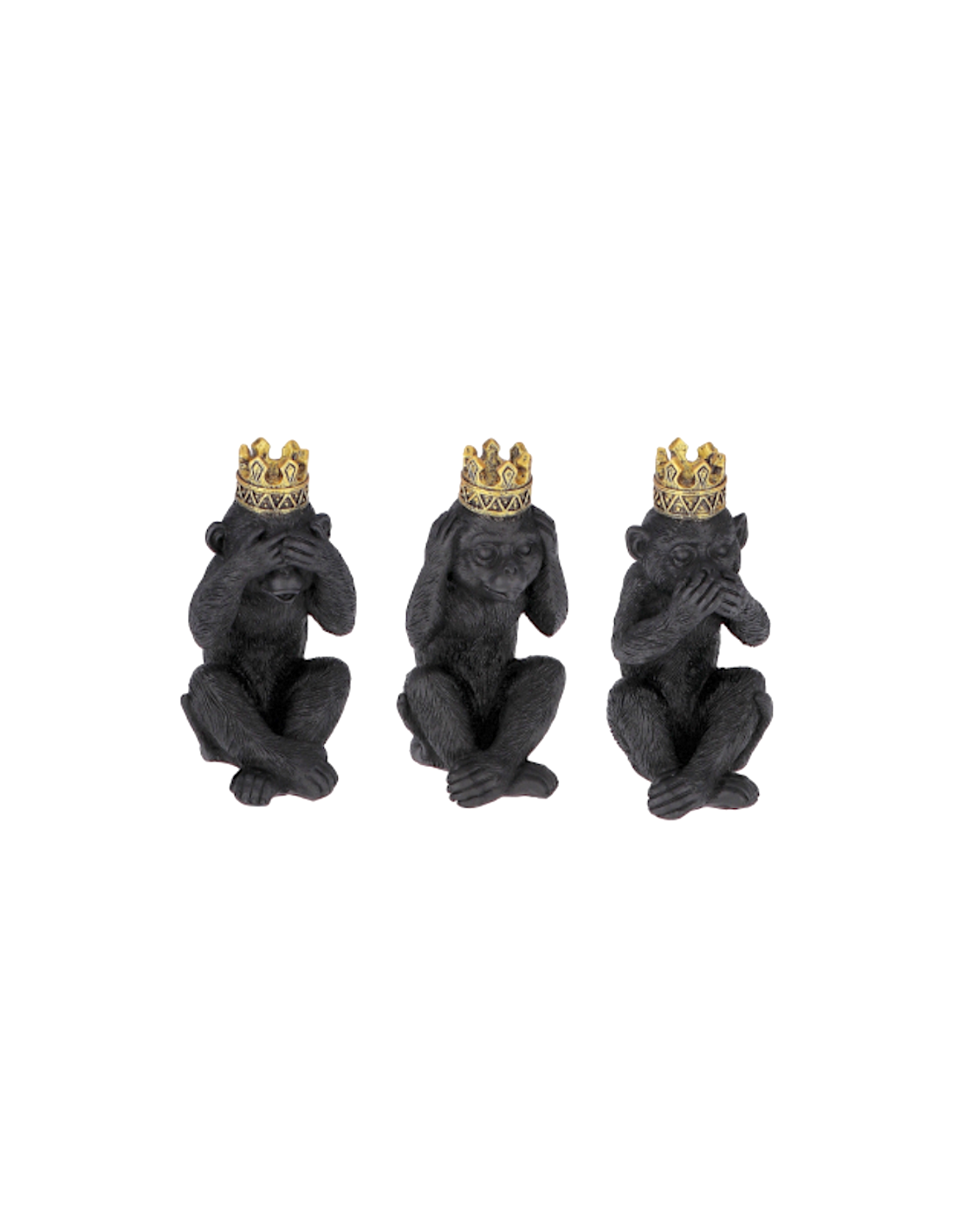 Figura Scimmia 107586 in resina H16 cm assortita | shopincasa.it