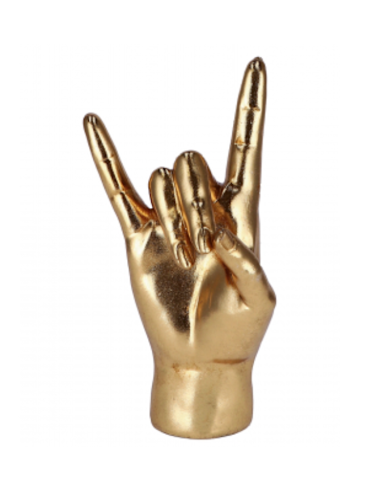 Decorazione Mano 107595 Rock in resina 13 x 10 x 25 cm | shopincasa.it