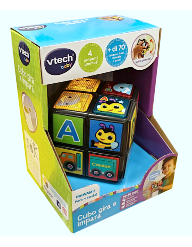 BABY 558407 CUBO GIRA E IMPARA