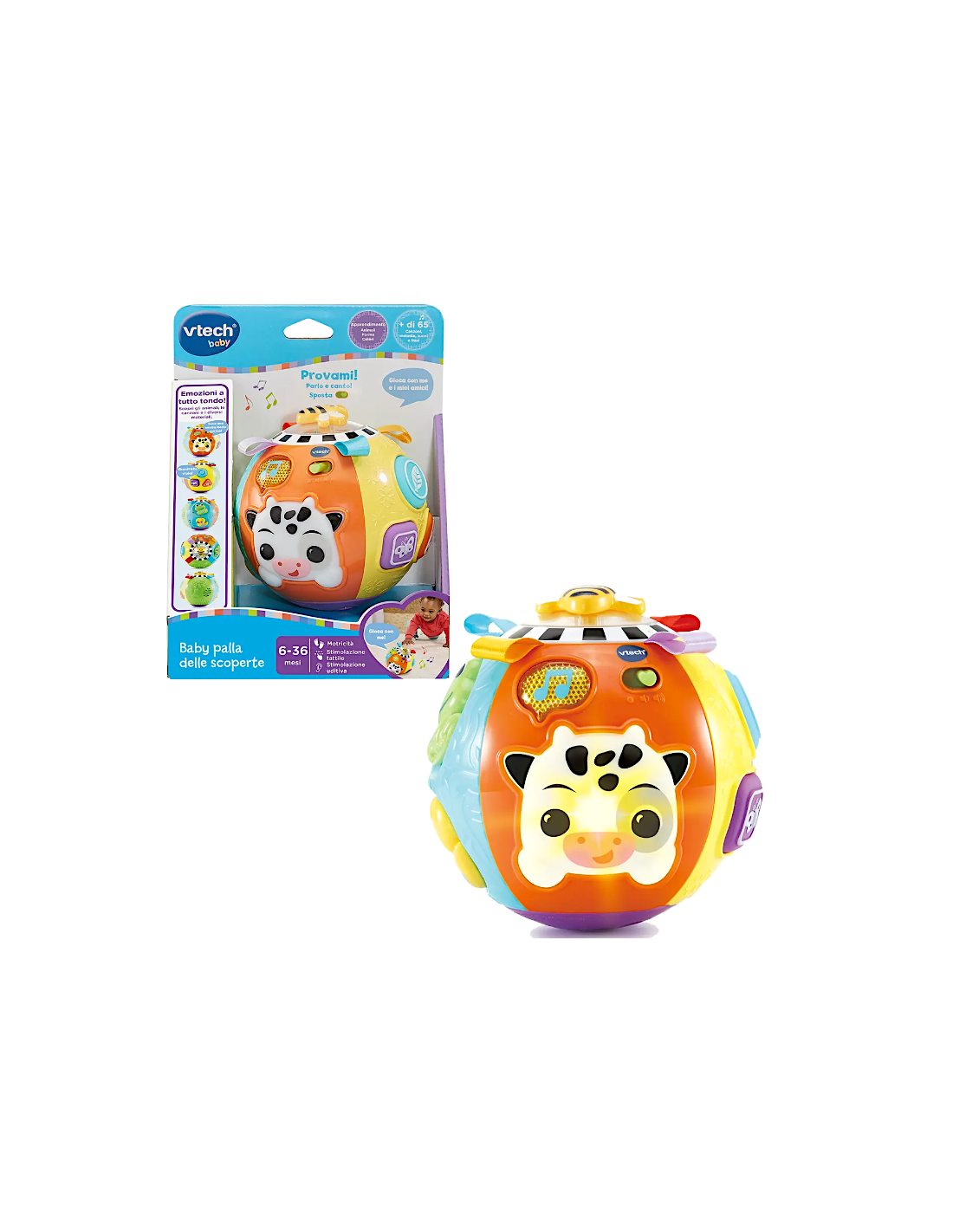 INFANZIA: vendita online VTECH, BABY PALLA DELLE SCOPERTE, GIOCO EDUCATIVO, SENSORIALE, 6-36 MESI in offerta