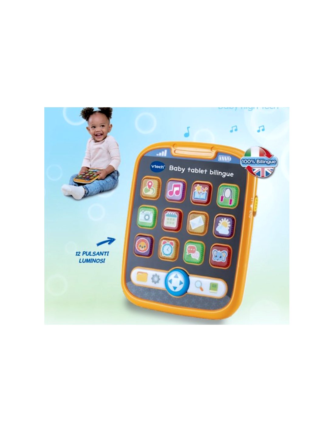 VTech Baby Tablet Bilingue - Tablet Educativo 9-36 Mesi | shopincasa.it