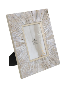 Cornice foto Izzie 10x15 cm marrone e dorato | shopincasa.it