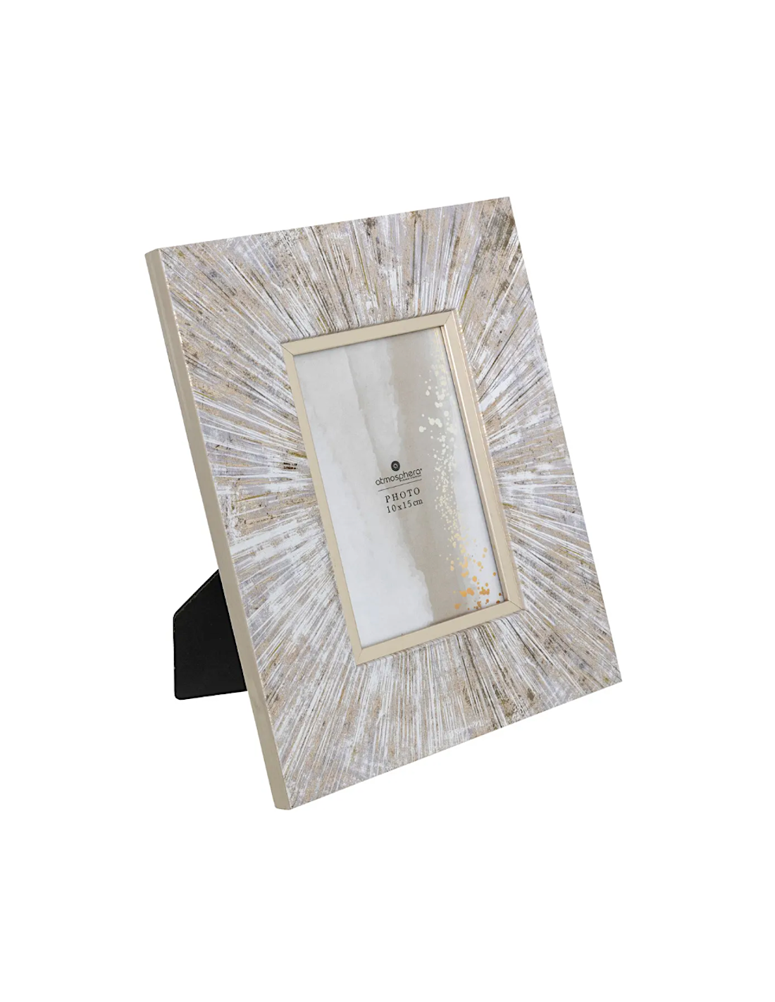 Cornice foto Izzie 10x15 cm marrone e dorato | shopincasa.it