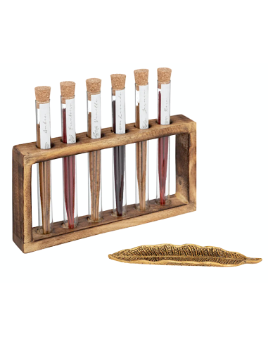 CONF 6 INCENSI 187642 NAMASTE CON PORTA INCENSO
