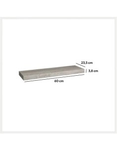 MENSOLE E SCAFFALI: vendita online Mensola da Parete Fixy L60cm, Mensola MDF 60x23,5x3,8 cm, Leggera e Moderna in offerta 2