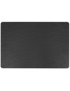 Tovaglietta Charly 49 x 33 cm nero | shopincasa.it