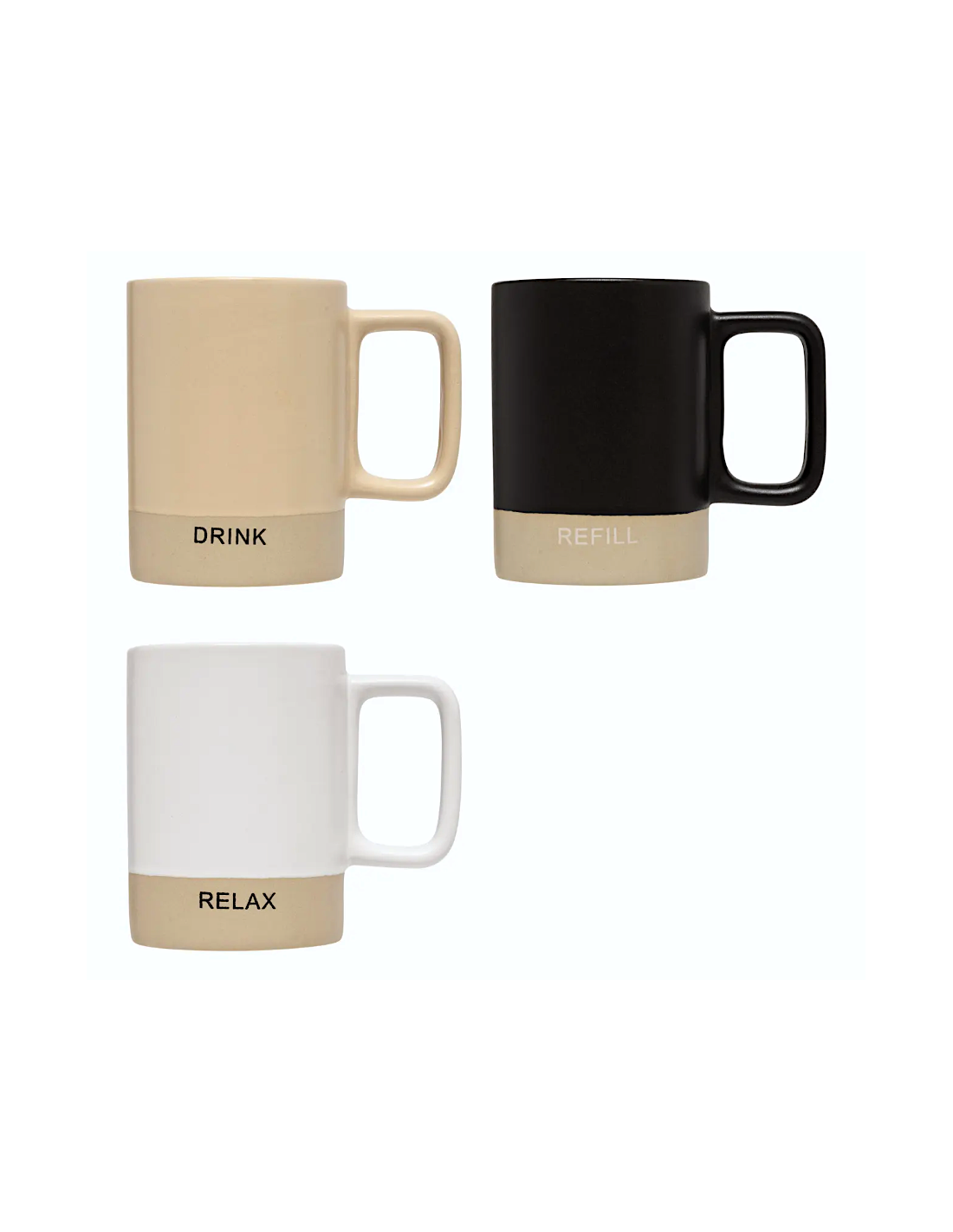 Mug Luca 36 cl ceramica colori assortiti – shopincasa.it