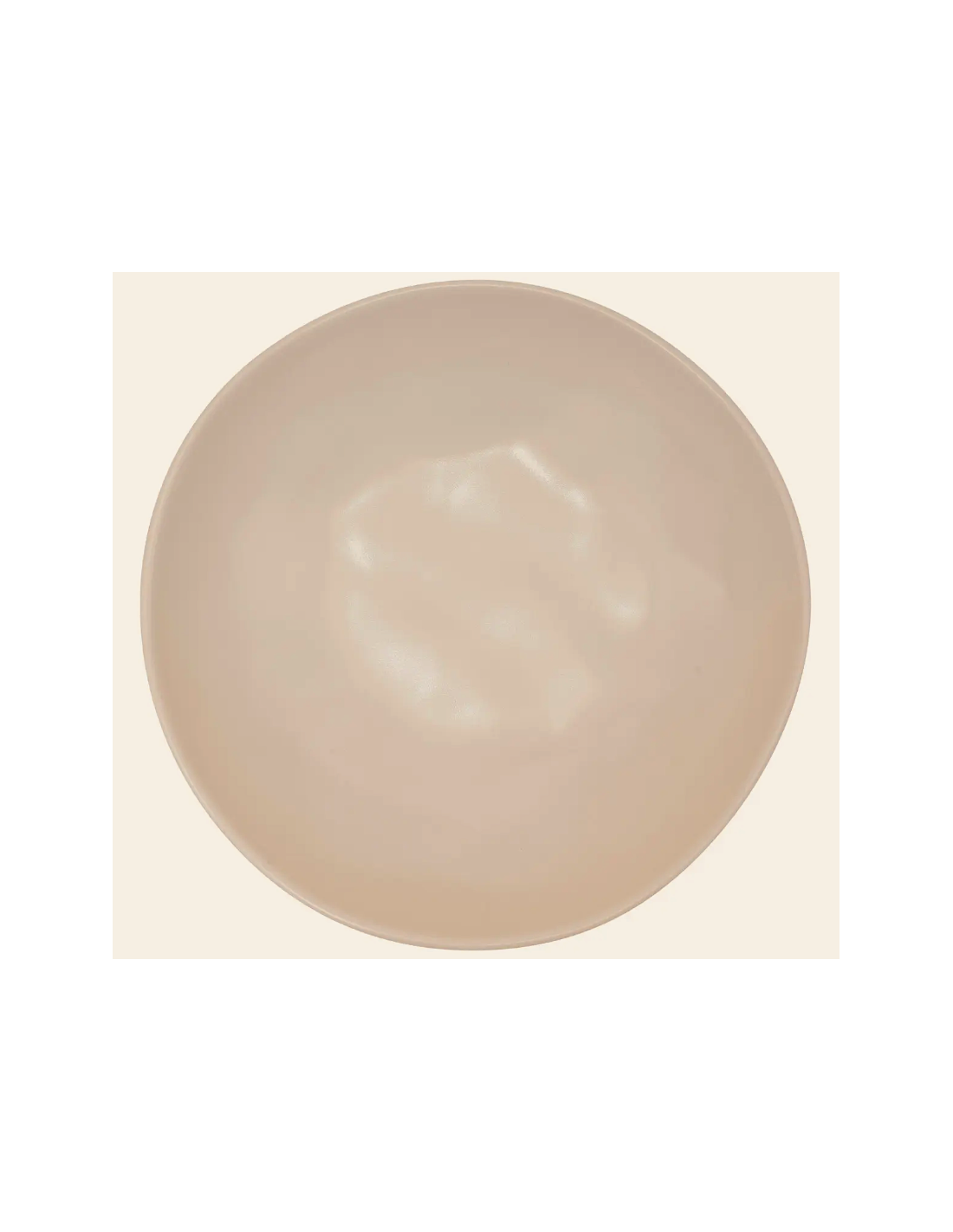 Piatto fondo Noé 20 cm gres beige | shopincasa.it