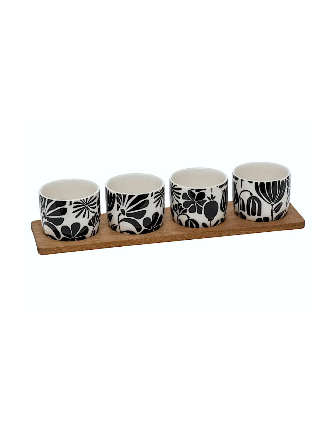 Set aperitivo Twisted Lime 5 pezzi in acacia | shopincasa.it