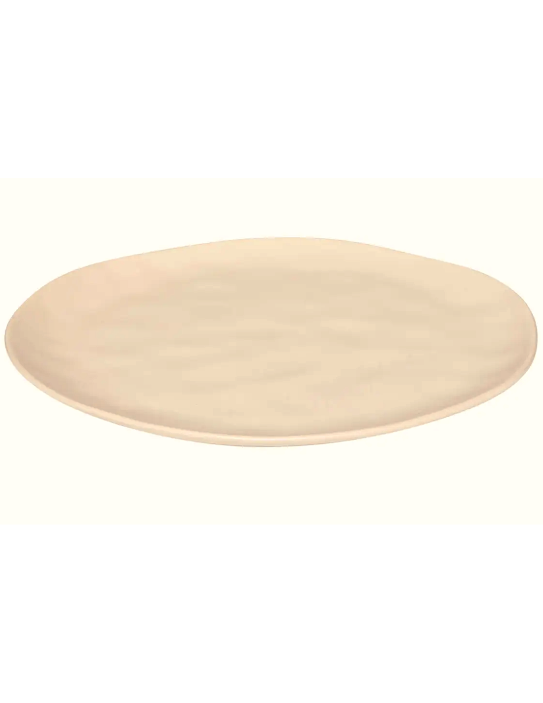 Piatto piano Noé 26 cm gres beige | shopincasa.it