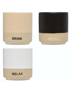 Tazzina espresso Luca 8 cl ceramica colori assortiti – shopincasa.it