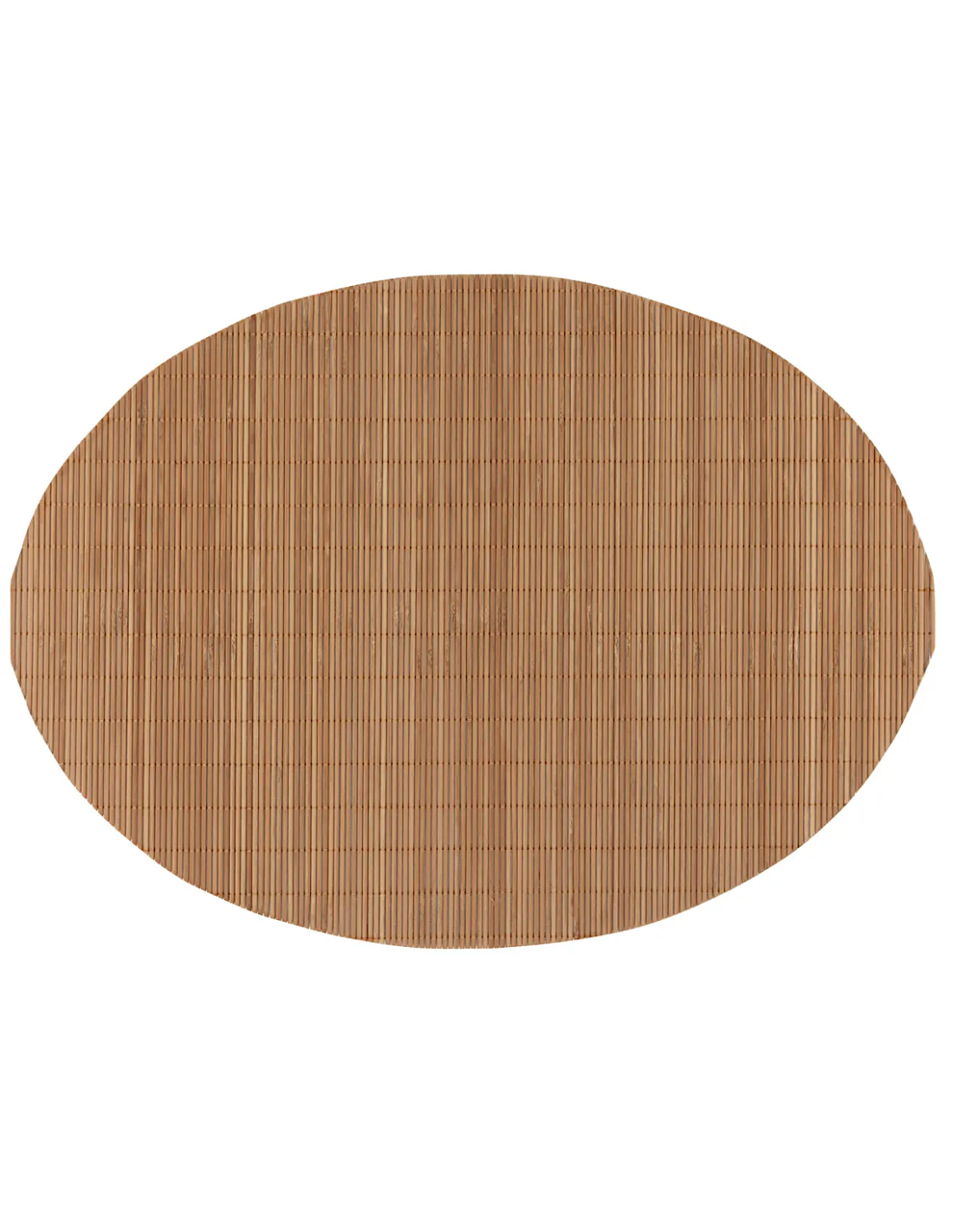 Tovaglietta ovale 48 x 35 cm in bambù naturale | shopincasa.it