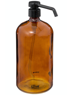 Distributore di sapone 5five ambra 1 litro - shopincasa.it