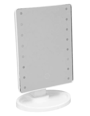SPECCHIO A PIANTANA 206973 16X28CM CON LUCI LED