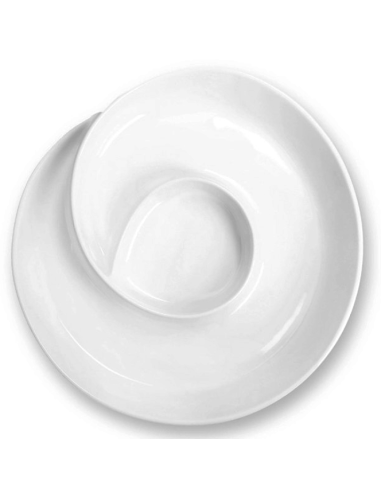 Brandani Antipastiera Lollipop Porcellana Ø 26 cm | shopincasa.it