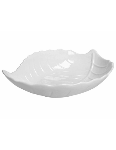 Brandani Ciotola Foglia d’Alloro Porcellana 31x22x6 cm | shopincasa.it