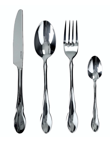 82430 SET POSATE 24PZ ANTICHI SAPORI INOX LUCIDO