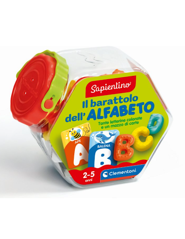 SAPIENTINO 16486 BARATTOLO DELL'ALFABETO