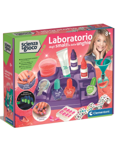 GIOCHI GIRL: vendita online Laboratorio Smalti e Nail Art Clementoni Kit Scientifico Unghie Personalizzate Bambine 8+ in offerta