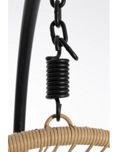 SEDIE E POLTRONE: vendita online Poltrona Sospesa Martinica con Cuscini, Struttura in Acciaio e Fibra Sintetica, Design Elega...